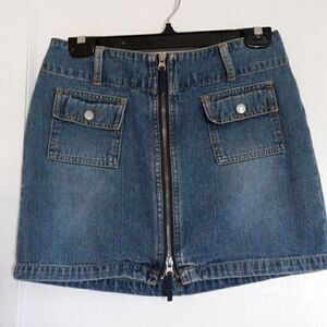 No Boundaries Jean's mini skirt